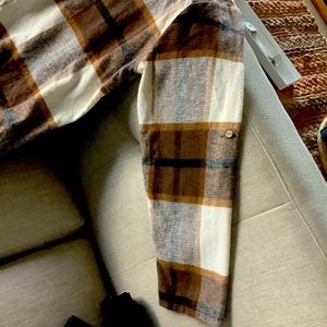 Really nice tunic.  Length just under the knee.  Very comfortable.